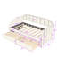 Reetal Twin Size Upholstered Daybed With Drawers-564640190