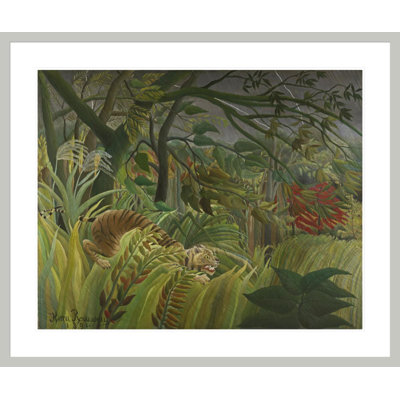 Surprised! by Henri Rousseau -Framed Giclee Print