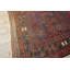 Rectangle Hand Knotted Pile Allover Geometric 1890s Wool Blue Antique Rug