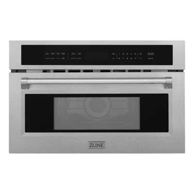 ZLINE 30 in. 1.6 cu ft. Convection Microwave Oven in Steel with Speed and Sensor Cooking