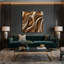 Biomorphic Abstraction 79 Brown Canvas Wall Art-693032249