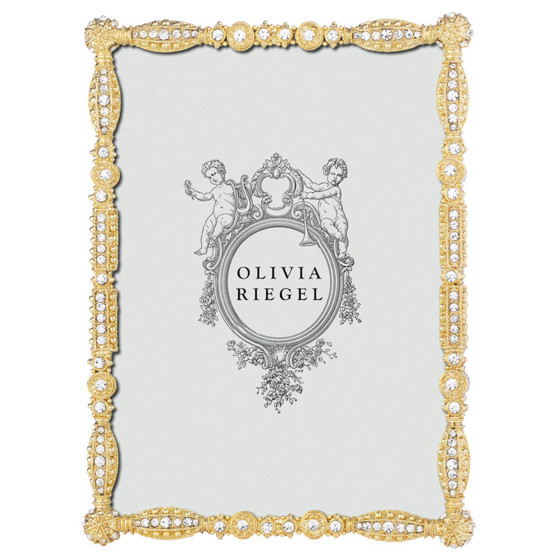 Asbury Metal Picture Frame, 5" x 7", Gold