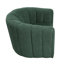 Chaise contemporaine en tissu avec dossier rembourré Boucle-319740625