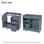 Meuble-lavabo de 36 po sans lavabo supérieur, armoire de rangement en bois massif, meuble-lavabo autoportant avec 3 tiroirs et portes à fermeture douce (NON INCLUS DANS LE BASSIN)-132915436-132915437
