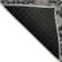 Machine Washable Indoor/Outdoor Cicel ACN1155 Black Rug
