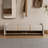 Beige Upholstered Bench-1116442567