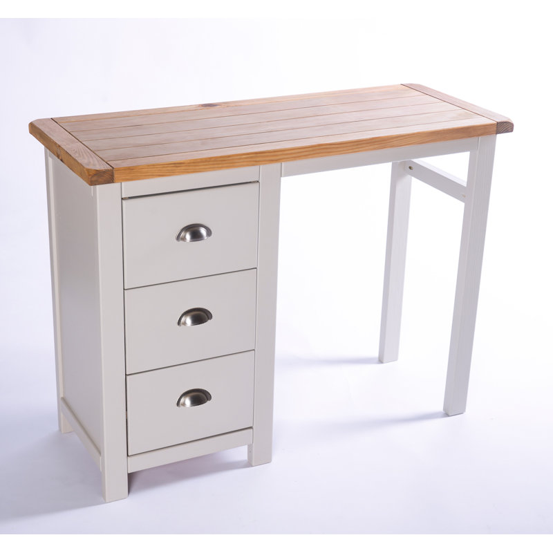 Xandra Writing Desk, Chrome