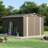 8 Ft. W X 12 Ft. D Metal Storage Shed