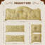 Beige Novelty Backrest Cushion-1363901961