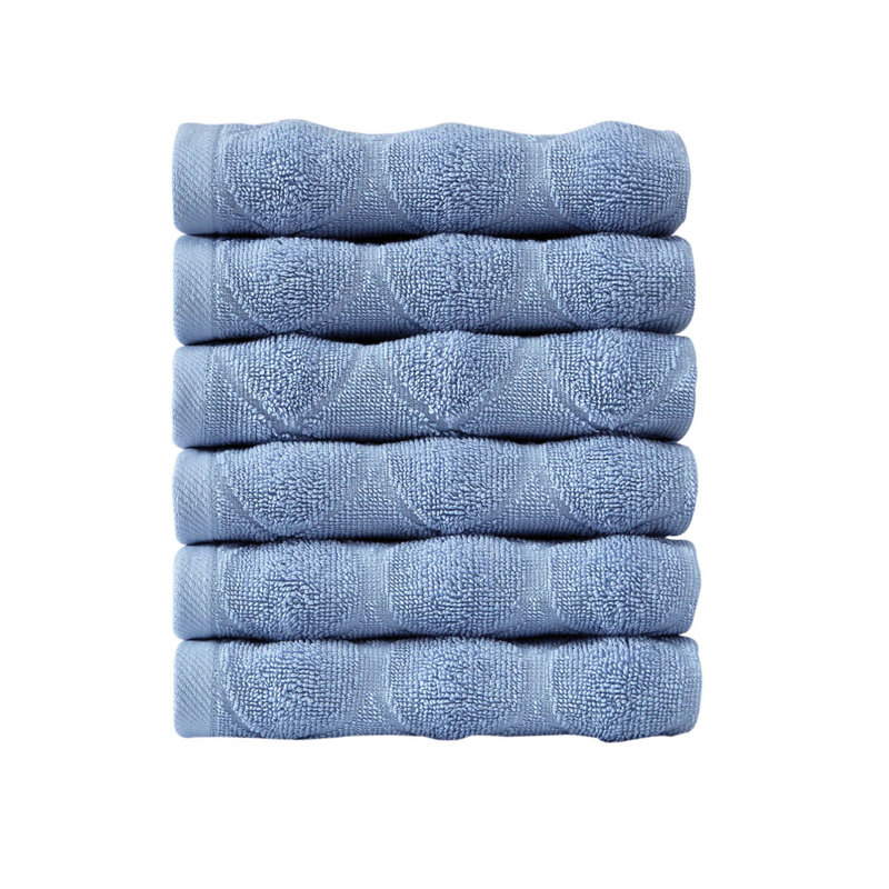 Ozgur   Midweight Washcloth, Blue