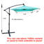 Parasol rectangulaire pour terrasse extérieure 2X3M-233113795