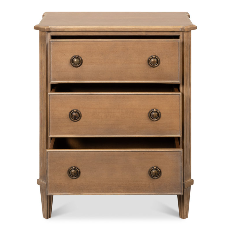 Poppin's Solid Wood Accent Chest