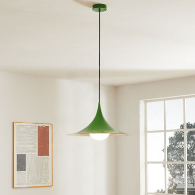 Niurka 17.7" W 1-Light Steel Pendant