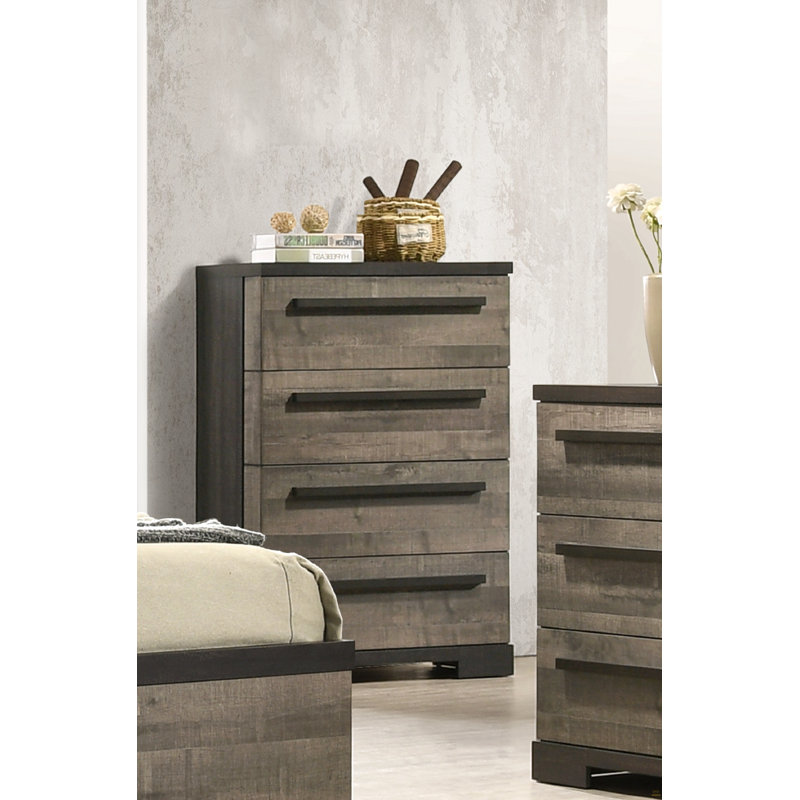 Commode 1 tiroir 4 pièces