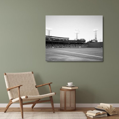 «Lark Manor ™ Highsmith, Carol», art sur toile tendue: Baseball Park and the Green Monster, Boston
