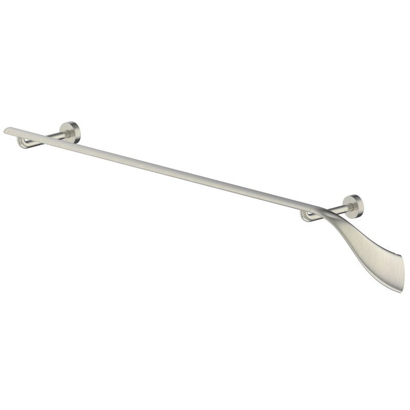 Porte-serviettes mural 18 po Twist Collection - Nickel brossé, Nickel brossé, 18"