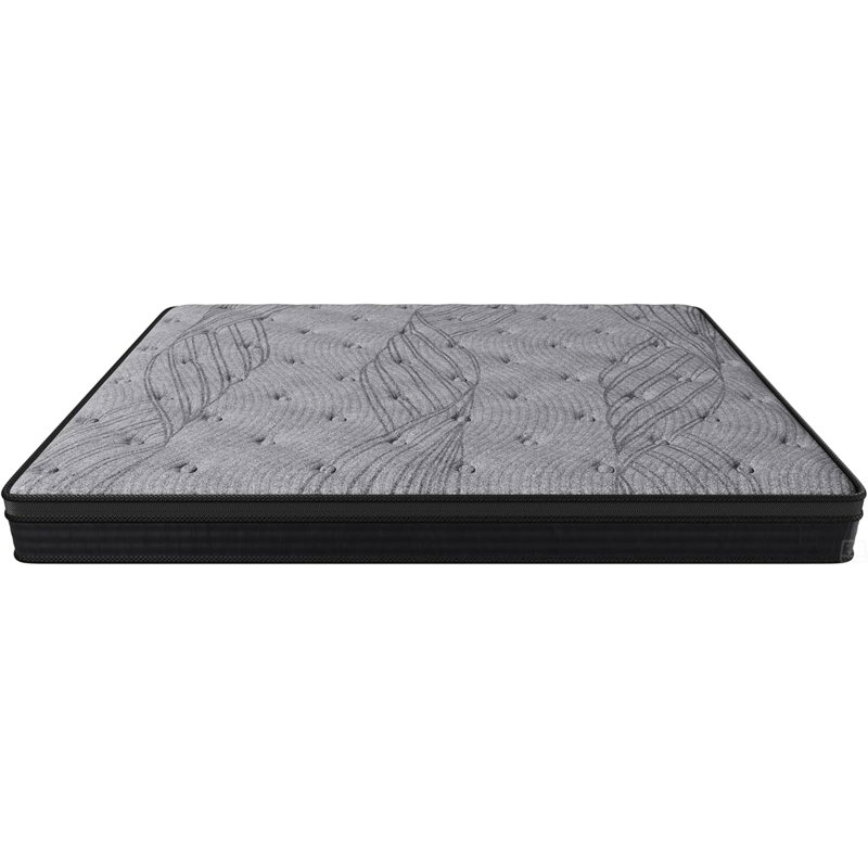 12 Inch Soft-Medium Firm Mattress With Pocket Coils, 560 Individually Wrapped Coils For Targeted Body Support, Minimized Motion Transfer, Mattress In A Box