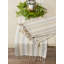 Ensemble de napperon en coton 6 pièces Fringe