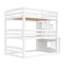 Lit superposé triple pleine grandeur avec escalier de rangement, conception séparée-1070795545-1070795546