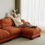 Flora Ottoman Chenille - Beige-1777498951