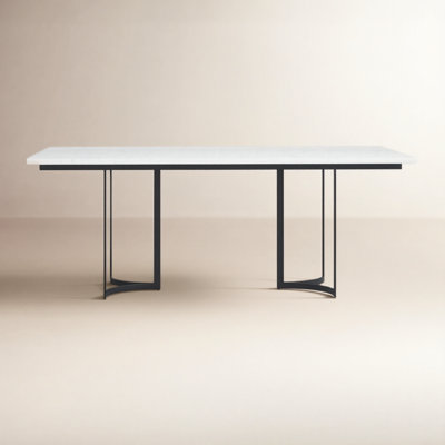 Wainwright 71'' Marble Dining Table