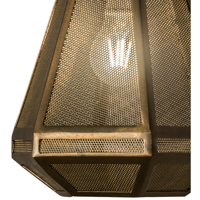 Headingley 1 - Light Antique Copper Single Pendant