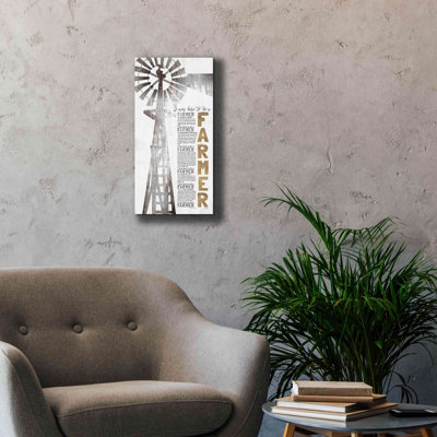 'Born to be a Farmer' by Marla Rae, Giclee Canvas Wall Art