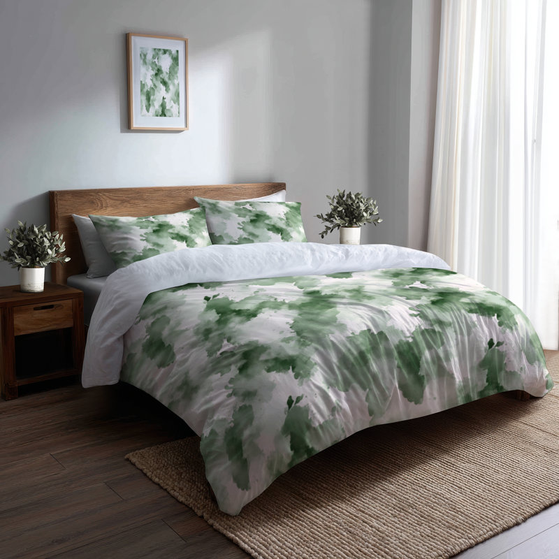 Ensemble de literie 3 pièces Boho - Ensemble de housse de couette et coussin décoratif