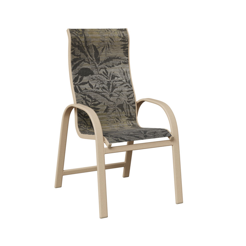 Chaise de salle à manger Murphy, Sumba moka, Luna multicolore