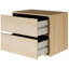 50cm W Manufactured Wood Bedside Table