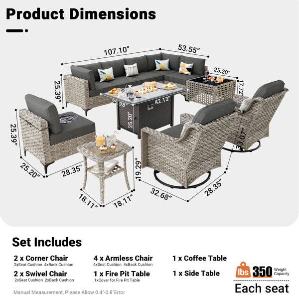 Dimensions du produit