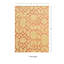 Tapis beige / brun en laine touffeté à la main à motif géométrique Cheshunt-16189190