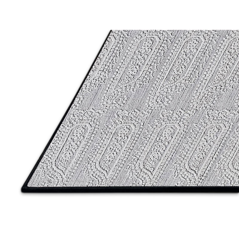 Geometric Indoor Rug, Rectangle 2' x 4'
