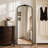Antique Floor Mirror with Ornate Frame – Arched Vintage Full Length Mirror-1857276300-1857276301