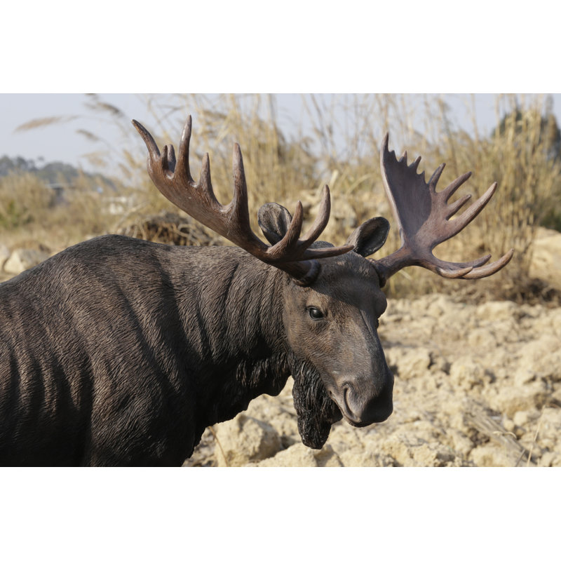 Standing Moose Statue