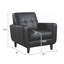 Chaise d'appoint, fauteuil rembourré d'intérieur