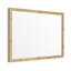 Virgil Wood Flat Wall Mirror