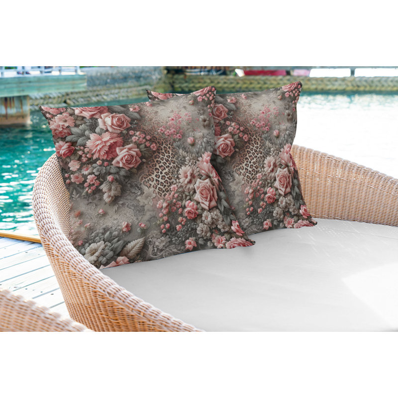 Ensemble de 2 housses de coussin Ambesonne, H 16 po x l 26 po, Rectangle
