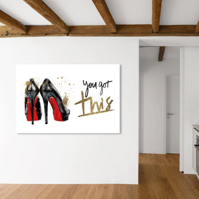 «You Got Red», impression sur toile
