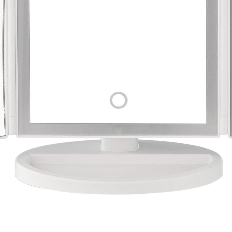 Rectangle Floor Mirror, White