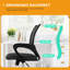 Chaise de travail ergonomique Ashtabula