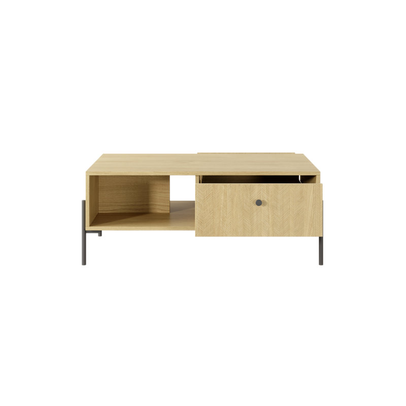 Lunnete Four Leg Coffee Table with Storage