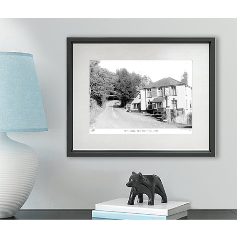 Toy's Hill, The Tally Ho C1955 by Francis Frith - Single Picture Frame Print, 40cm H x 50cm W x 2.3cm D