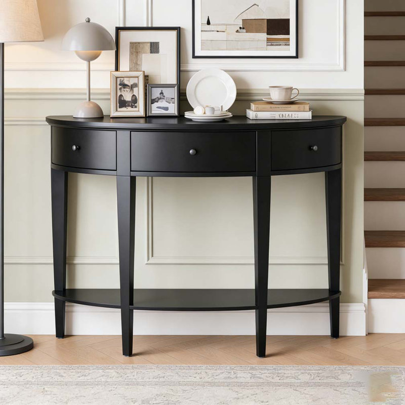 Canapé console Modern, Noir