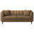 83” Modern Boucle Sofa, Minimalist Style Comfy Loveseat With 2 Pillows, Luxury 2 Seater Couch With Curved Armrest& Wooden Leg, Contemporary Home Sofa For Living Room Bedroom-128467158