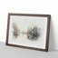 Foggy Sunrise in Germany in Abstract - Picture Frame Graphic Art Print-55723346-55723348