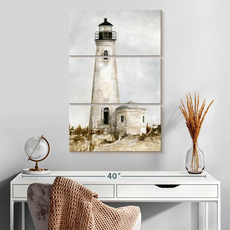 Lilie Rustic Lighthouse I, 32" H x 20" W