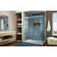 Enigma Air 60.38" W x 34.75" D x  76" H Frameless Rectangle Walk In Shower Enclosure-20961256