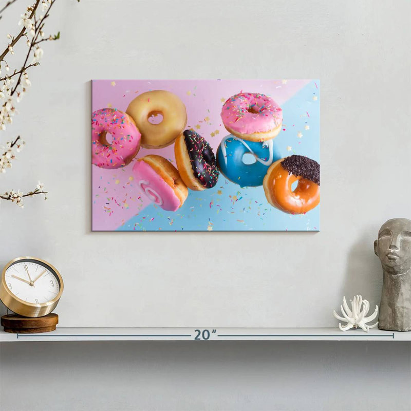 Yarlin Doughnut Party, 8" H x 12" W