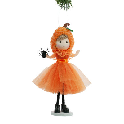 Chérubin debout orange (paquet de 8)